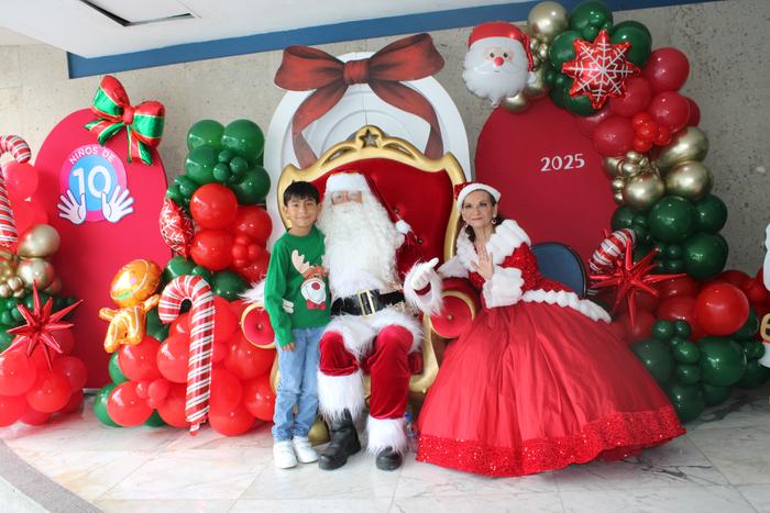 N10 y Santa Claus 2025